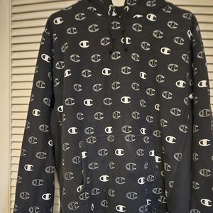 Champion logo hoodie